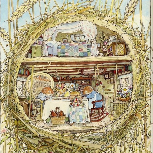 VTG NIB Brambly Hedge Hand Towel Set *Rare* - Picture 3 of 8